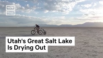 Utah’s Great Salt Lake Is Drying Out Creating Health Risks