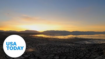 Drought dries up Utah's Great Salt Lake | USA TODAY