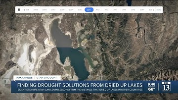 Finding possible drought solutions from dried up lakes