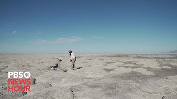 Utah's Great Salt Lake shrinks to unsustainable levels amid a decades-long megadrought