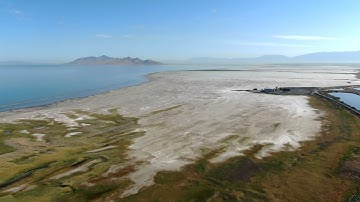 The Great Salt Lake is rapidly drying up